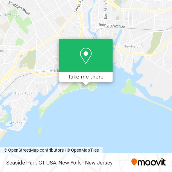 Mapa de Seaside Park CT USA