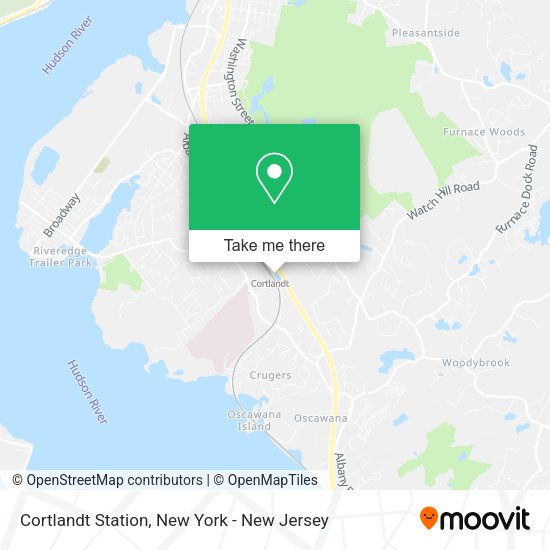 Mapa de Cortlandt Station