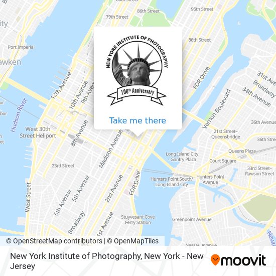New York Institute of Photography map
