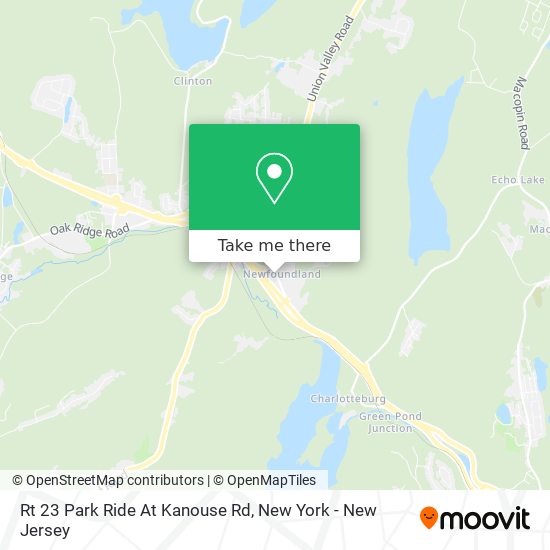 Mapa de Rt 23 Park Ride At Kanouse Rd