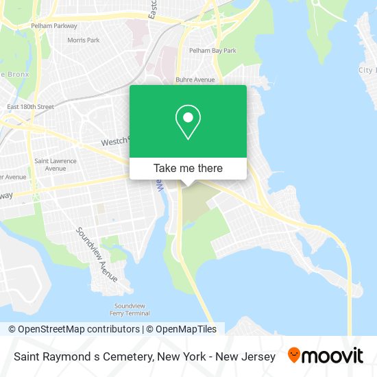 Mapa de Saint Raymond s Cemetery