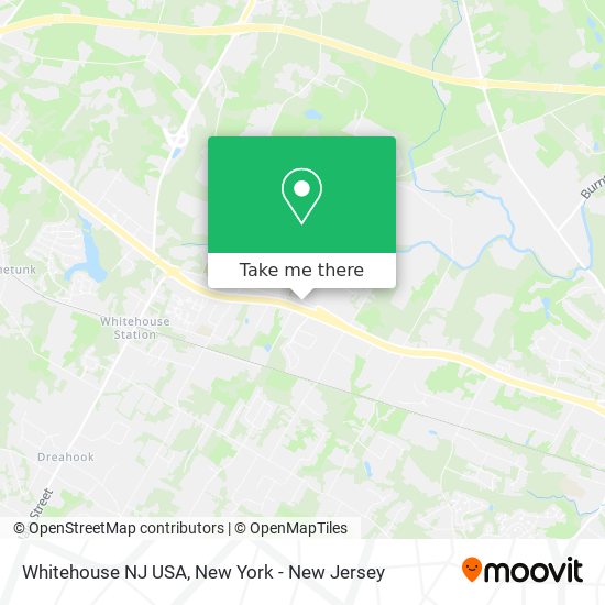 Mapa de Whitehouse NJ USA