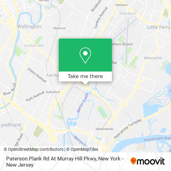 Mapa de Paterson Plank Rd At Murray Hill Pkwy