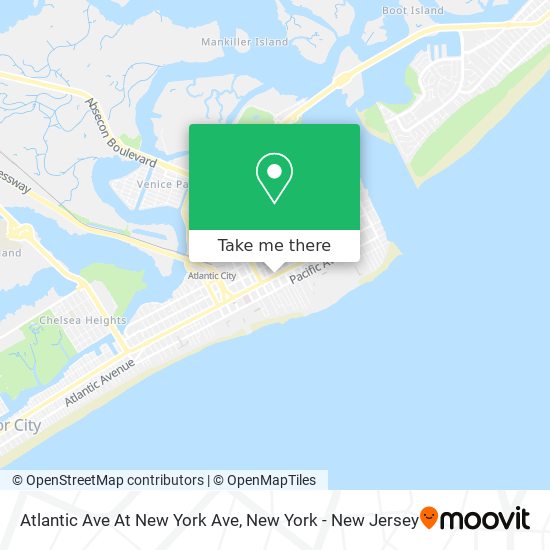 Mapa de Atlantic Ave At New York Ave