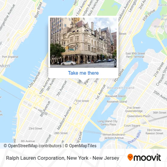 Ralph Lauren Corporation map