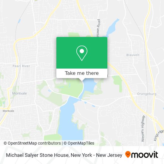 Michael Salyer Stone House map