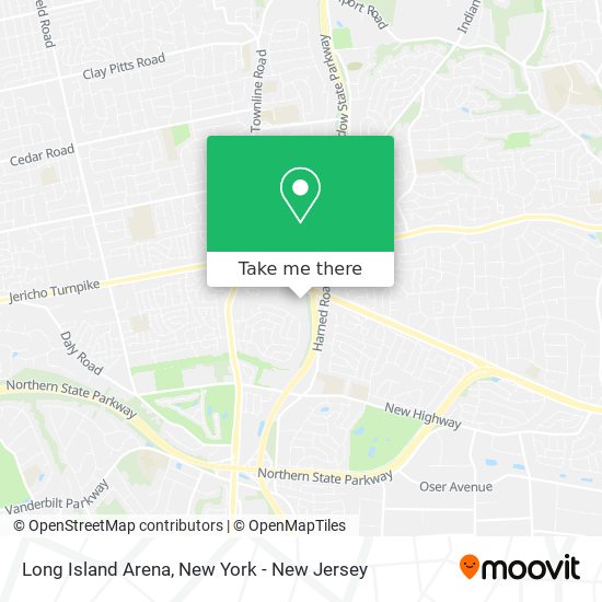 Long Island Arena map