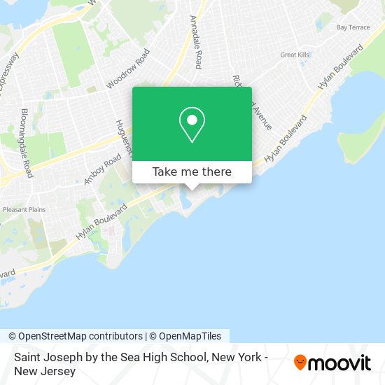 Mapa de Saint Joseph by the Sea High School