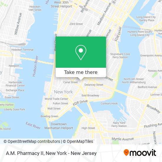A.M. Pharmacy II map