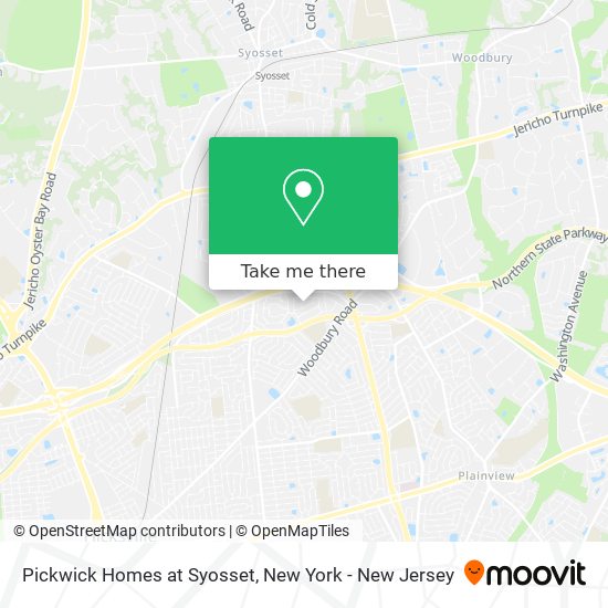 Pickwick Homes at Syosset map