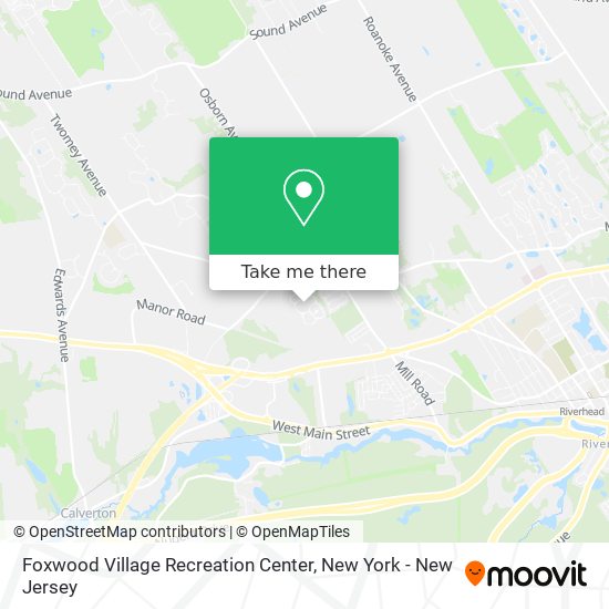Mapa de Foxwood Village Recreation Center