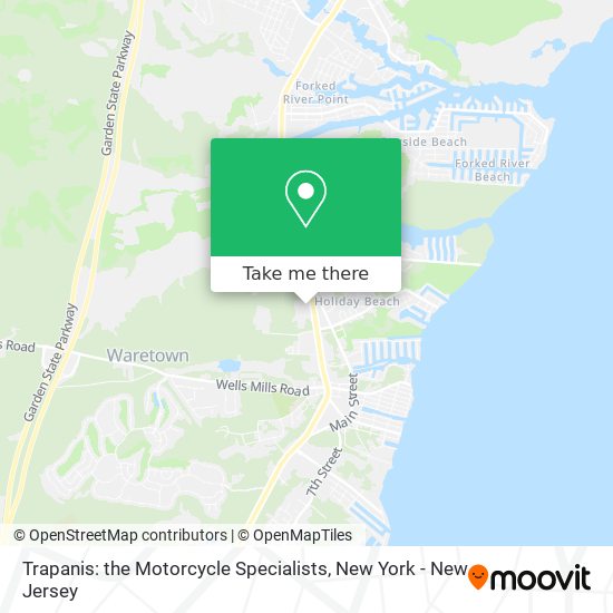 Trapanis: the Motorcycle Specialists map