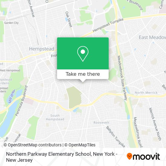 Northern Parkway Elementary School map