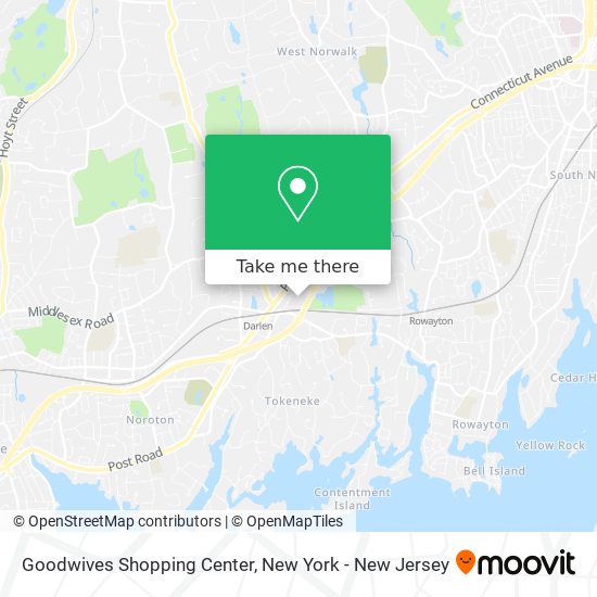 Goodwives Shopping Center map