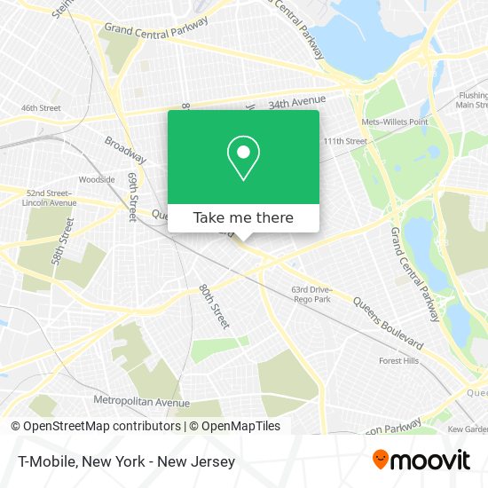 T-Mobile map