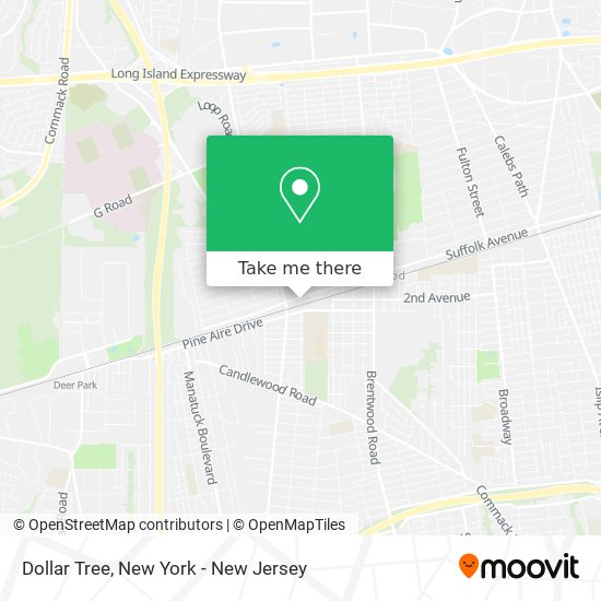 Dollar Tree map