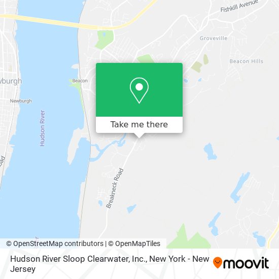 Mapa de Hudson River Sloop Clearwater, Inc.