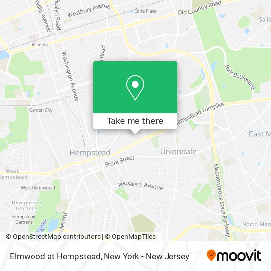 Elmwood at Hempstead map