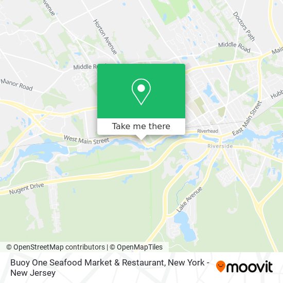 Mapa de Buoy One Seafood Market & Restaurant