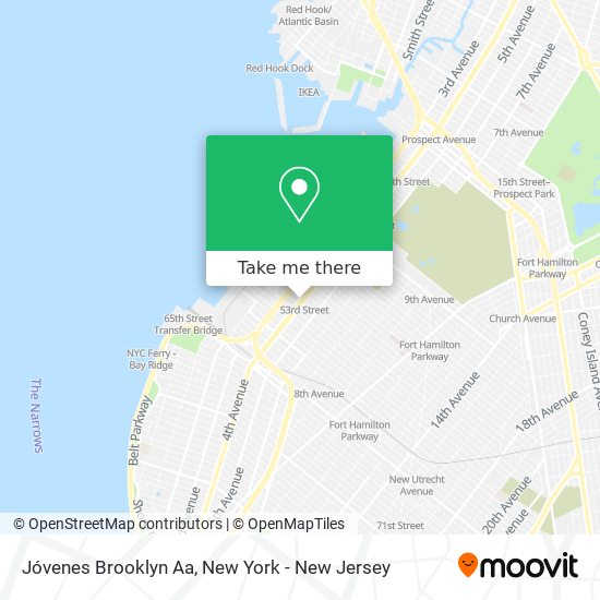 Mapa de Jóvenes Brooklyn Aa