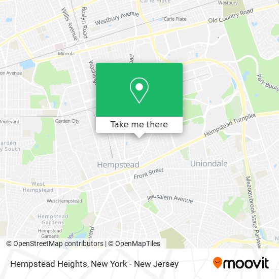 Mapa de Hempstead Heights