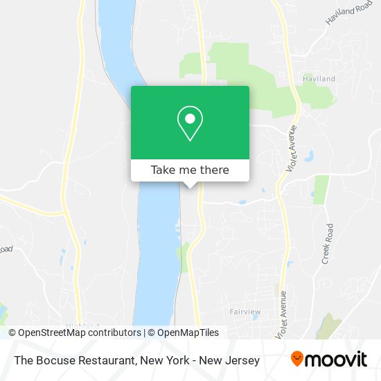 The Bocuse Restaurant map