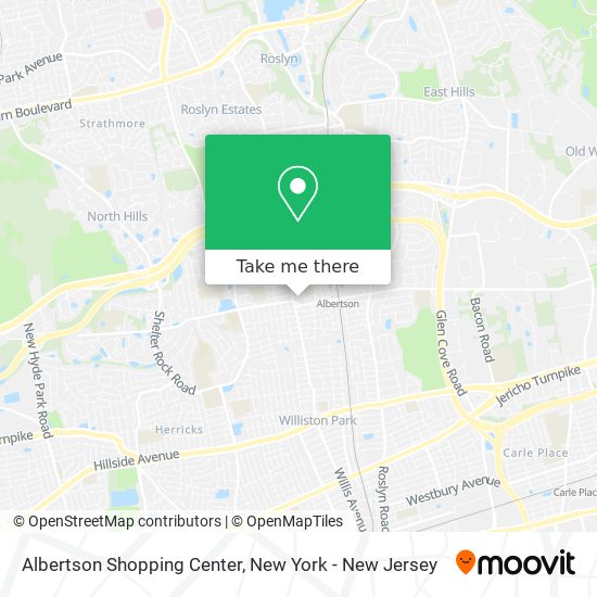 Albertson Shopping Center map
