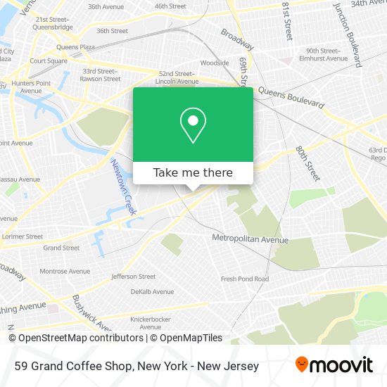 Mapa de 59 Grand Coffee Shop