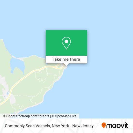 Mapa de Commonly Seen Vessels