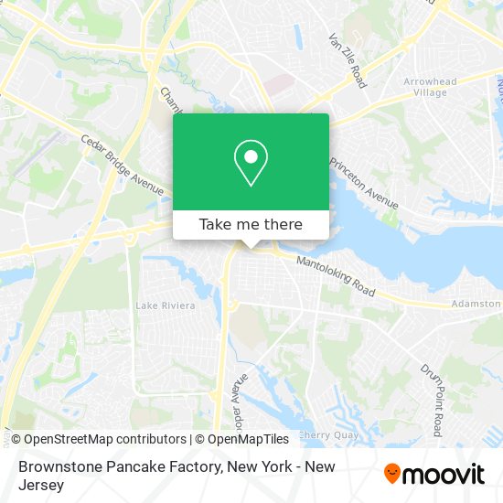 Mapa de Brownstone Pancake Factory