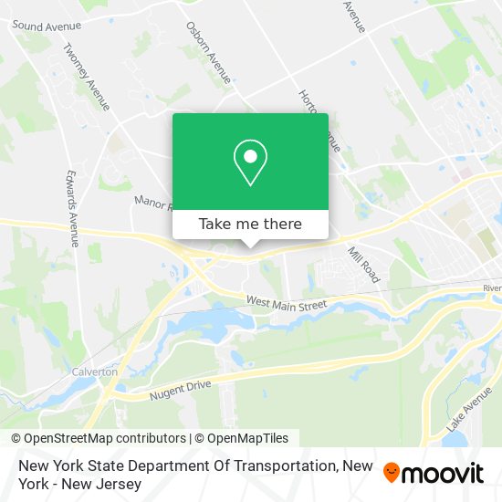 New York State Department Of Transportation map