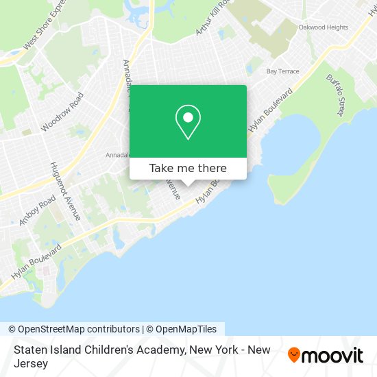 Staten Island Children's Academy map