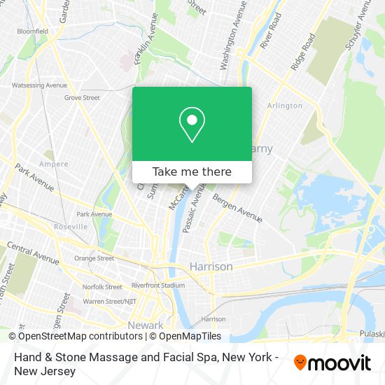 Hand & Stone Massage and Facial Spa map