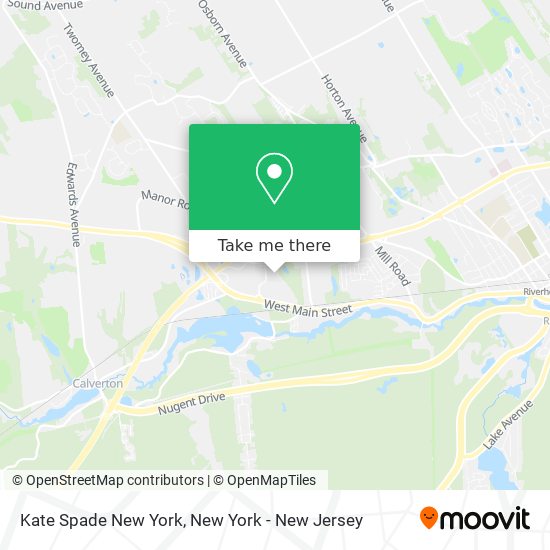 Mapa de Kate Spade New York
