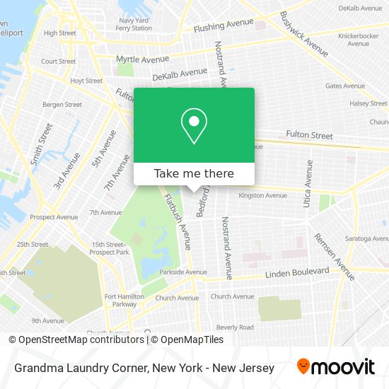 Mapa de Grandma Laundry Corner