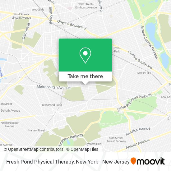 Fresh Pond Physical Therapy map