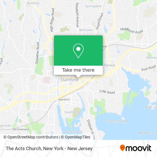 The Acts Church map