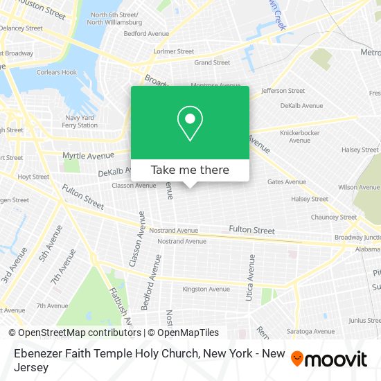 Ebenezer Faith Temple Holy Church map