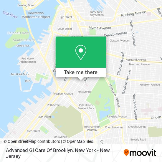 Advanced Gi Care Of Brooklyn map