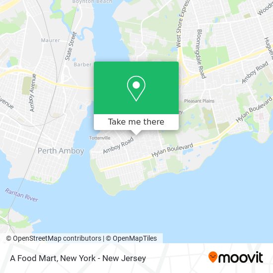 A Food Mart map