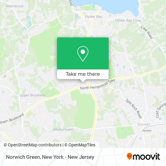 Mapa de Norwich Green