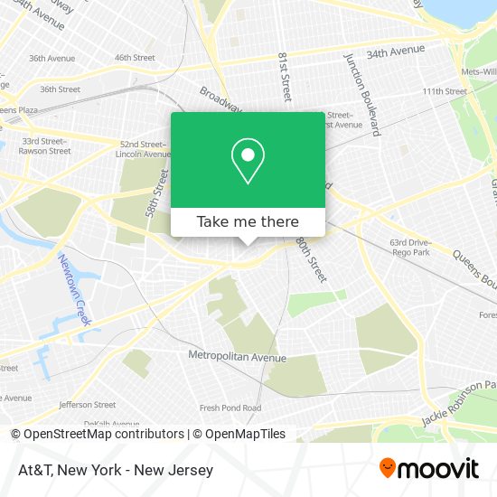 At&T map