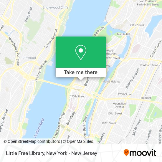 Little Free Library map