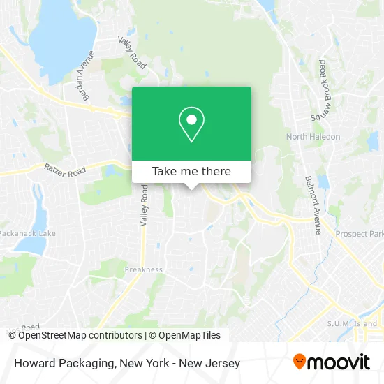 Howard Packaging map