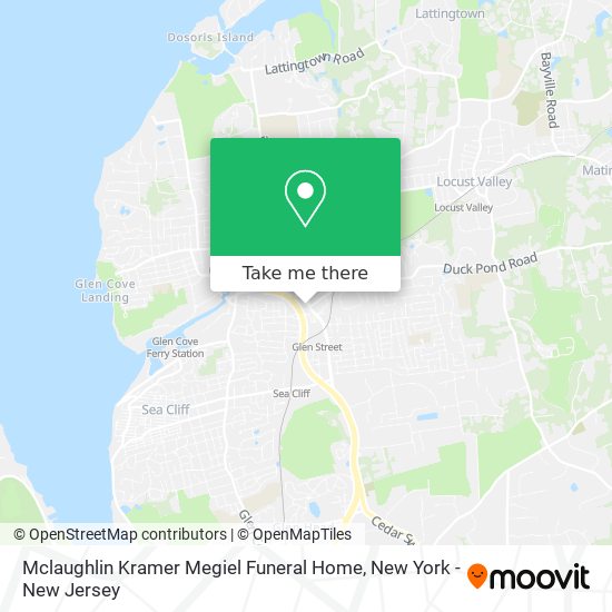 Mclaughlin Kramer Megiel Funeral Home map