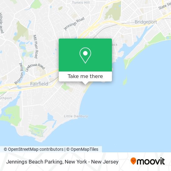 Jennings Beach Parking map