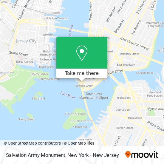 Mapa de Salvation Army Monument