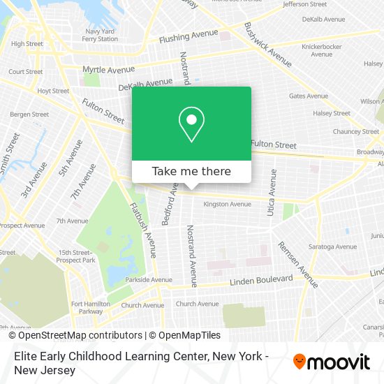 Elite Early Childhood Learning Center map