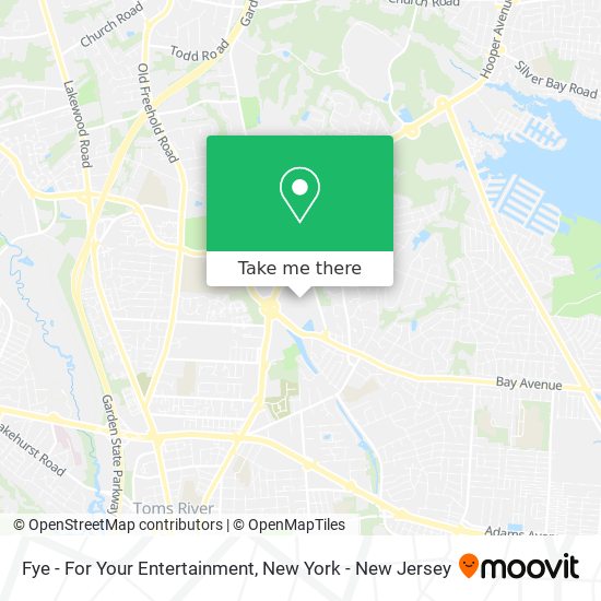 Mapa de Fye - For Your Entertainment