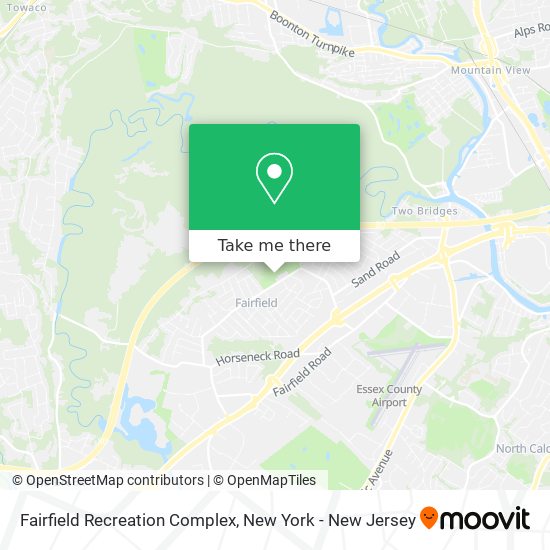 Fairfield Recreation Complex map